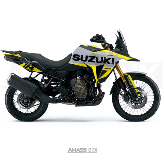 Adhesivos Moto Suzuki V-Strom 800 DE (2023-2026) - Grey Flash