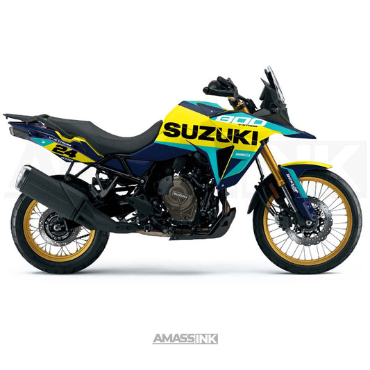 Adhesivos Moto Suzuki V-Strom 800 DE (2023-2026) - Turquoise Flash