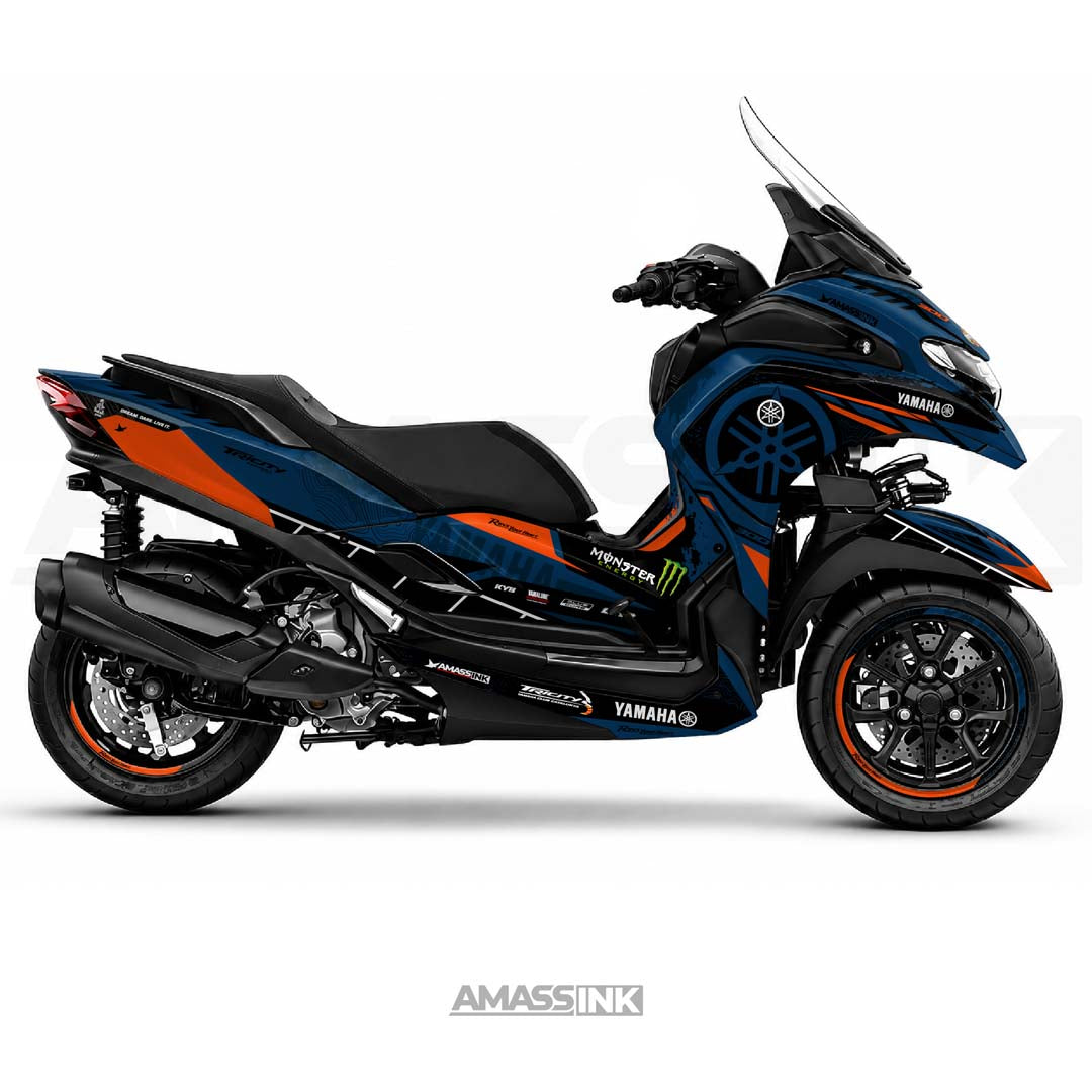 Adhesivos Moto Yamaha Tricity 300 (2020-2027) - Flop Husky