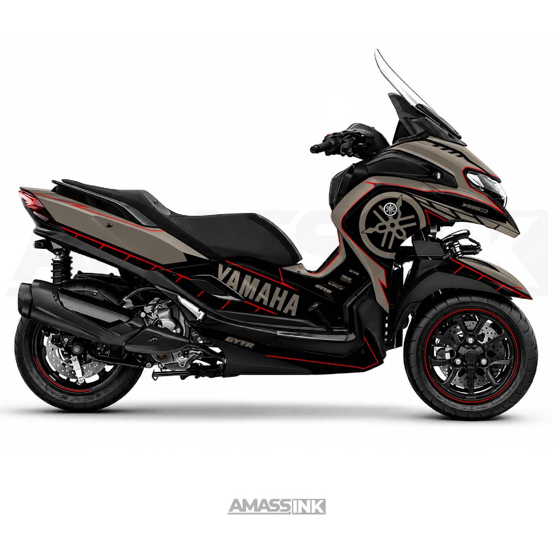 Pegatinas Moto Yamaha Tricity 300 (2020-2027) - Lines Cafe