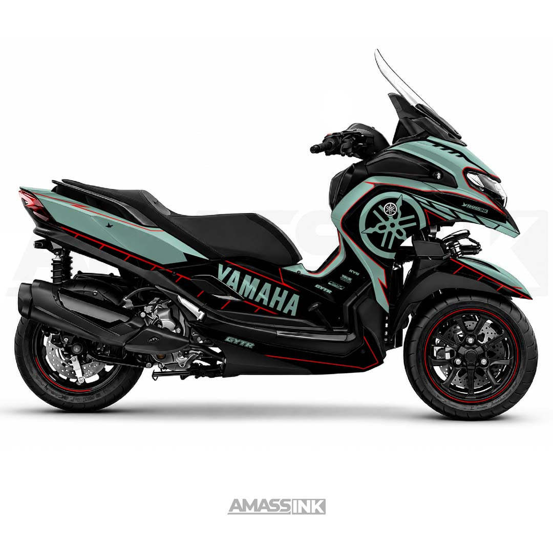 Adhesivos Moto Yamaha Tricity 300 (2020-2027) - Lines Turky