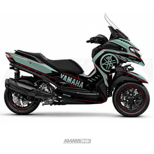 Adhesivos Moto Yamaha Tricity 300 (2020-2027) - Lines Turky