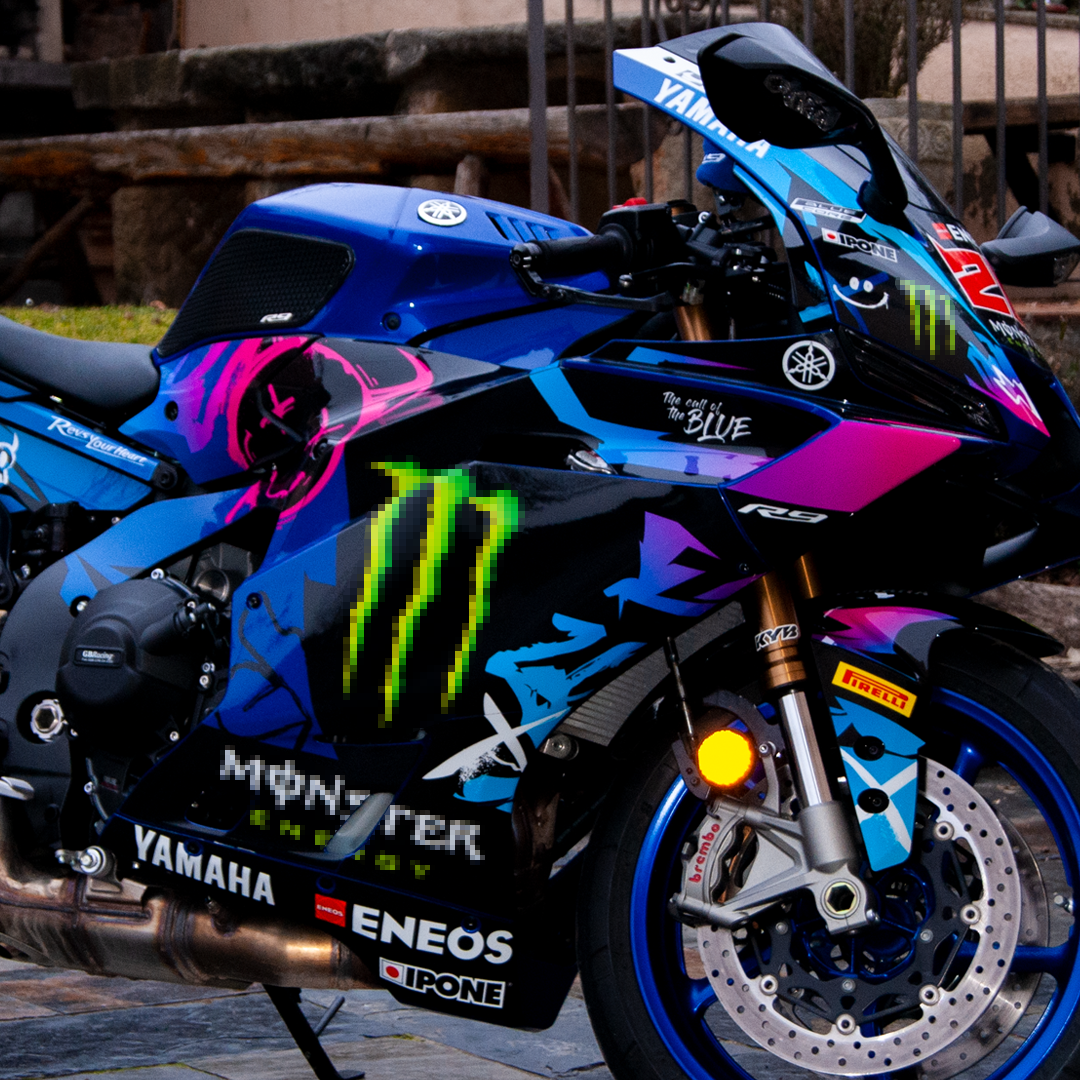 Adhesivos Moto Yamaha R9 (2025-2026) - Moto GP Le Mans 24