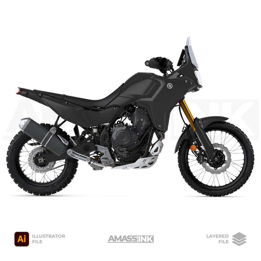 Mockup Yamaha Tenere 700 2025-2026