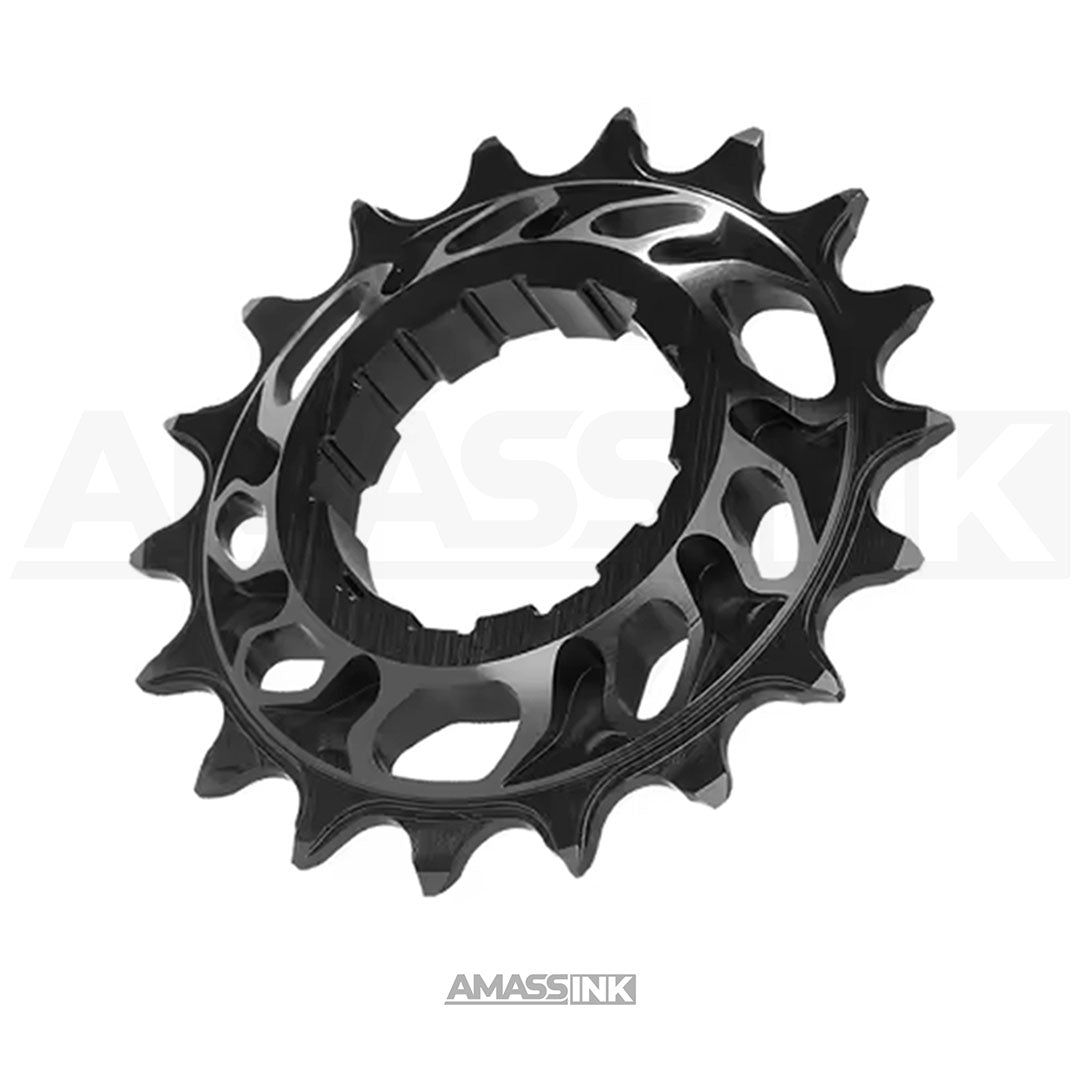 Piñon Fijo 18t Cassette - Negro