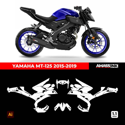 Plantilla Yamaha MT-125 2014-2019