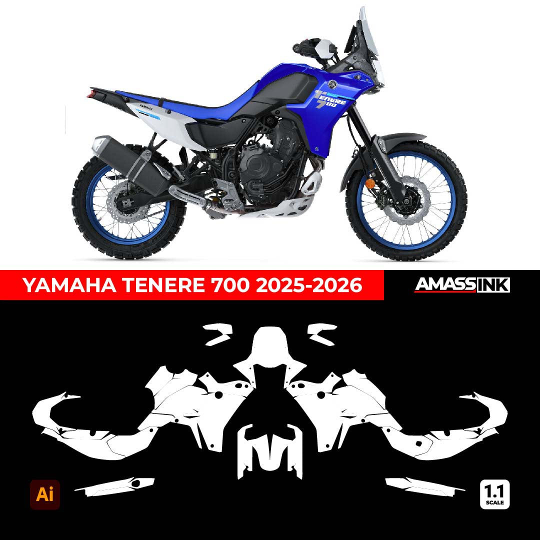 Plantilla Yamaha Tenere 700 2025-2026