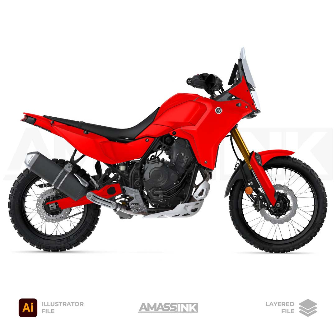 Mockup Yamaha Tenere 700 2025-2026