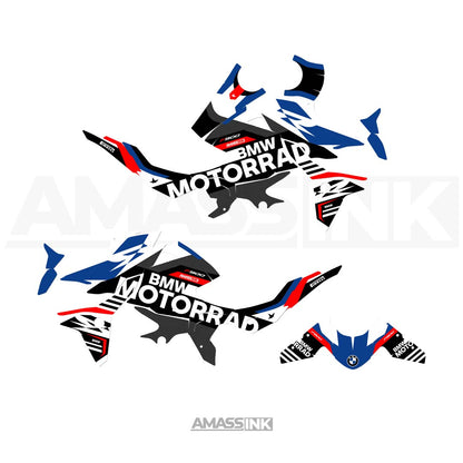 Adhesivos Moto BMW F900R (2020-2025) - Motorrad Blue
