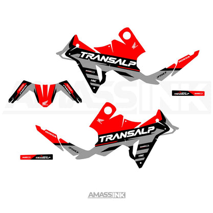 Adhesivos Moto Honda Transalp 750 (2023-2025) - Inferno