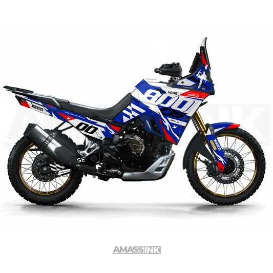 Vinilos Moto Voge 800 DS Rally (2025-2026) - Polar Red