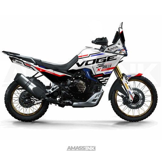 Vinilos Moto Voge 800 DS Rally (2025-2026) - Racing White