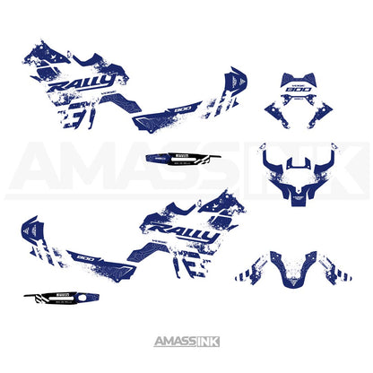 Adhesivos Moto Voge 800 DS Rally (2025-2026) - Topographic