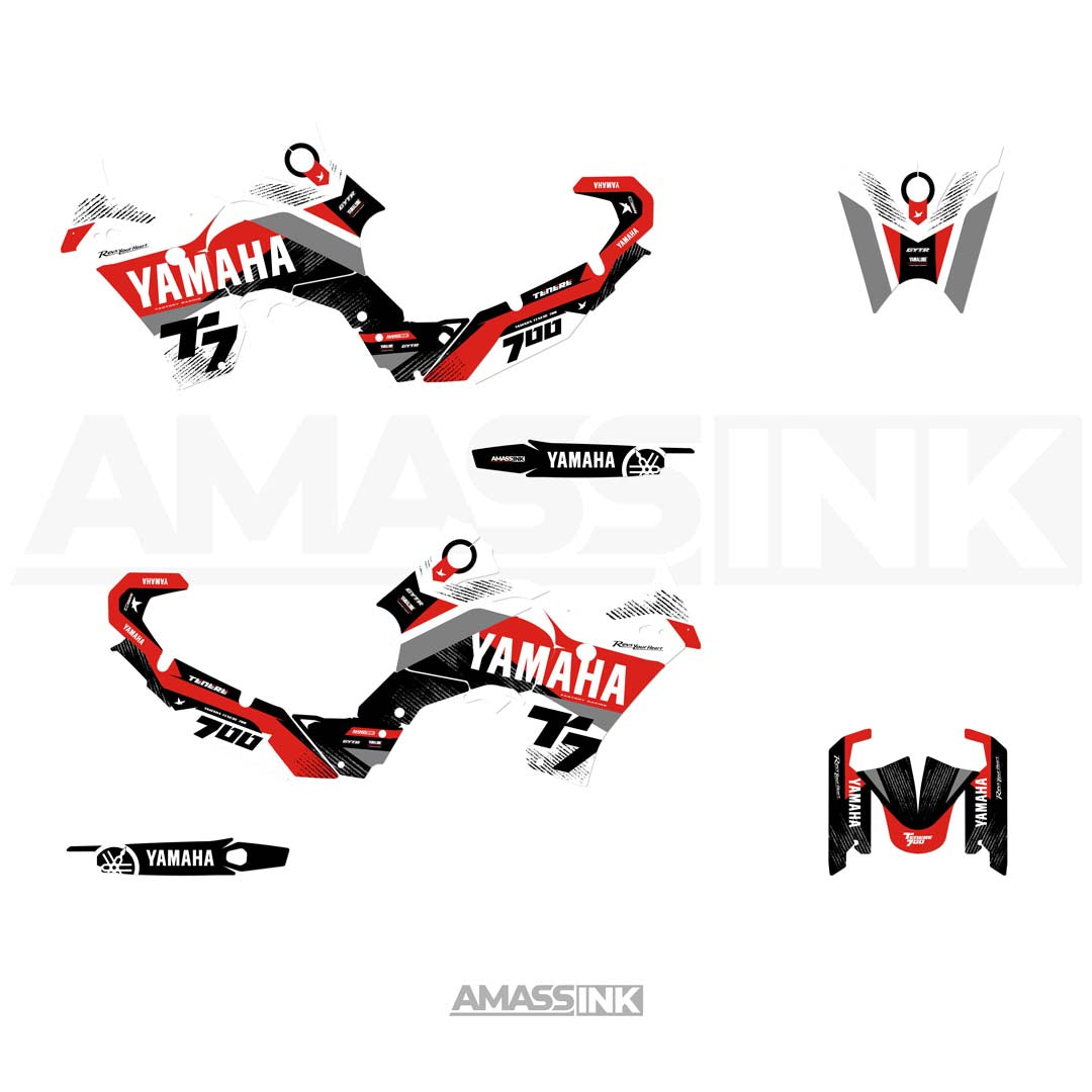 Adhesivos Moto Yamaha Tenere 700 (2019-2026) - Ruby
